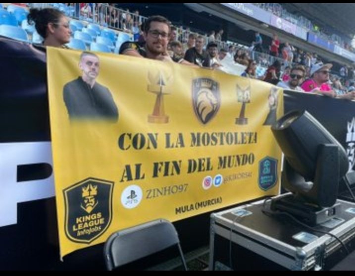 KikoRS41's tweet photo. @DjMaRiiO @KingsLeague apoyaremos siempre a la mostoleta, sea dónde sea. https://t.co/L7K6DXB28z