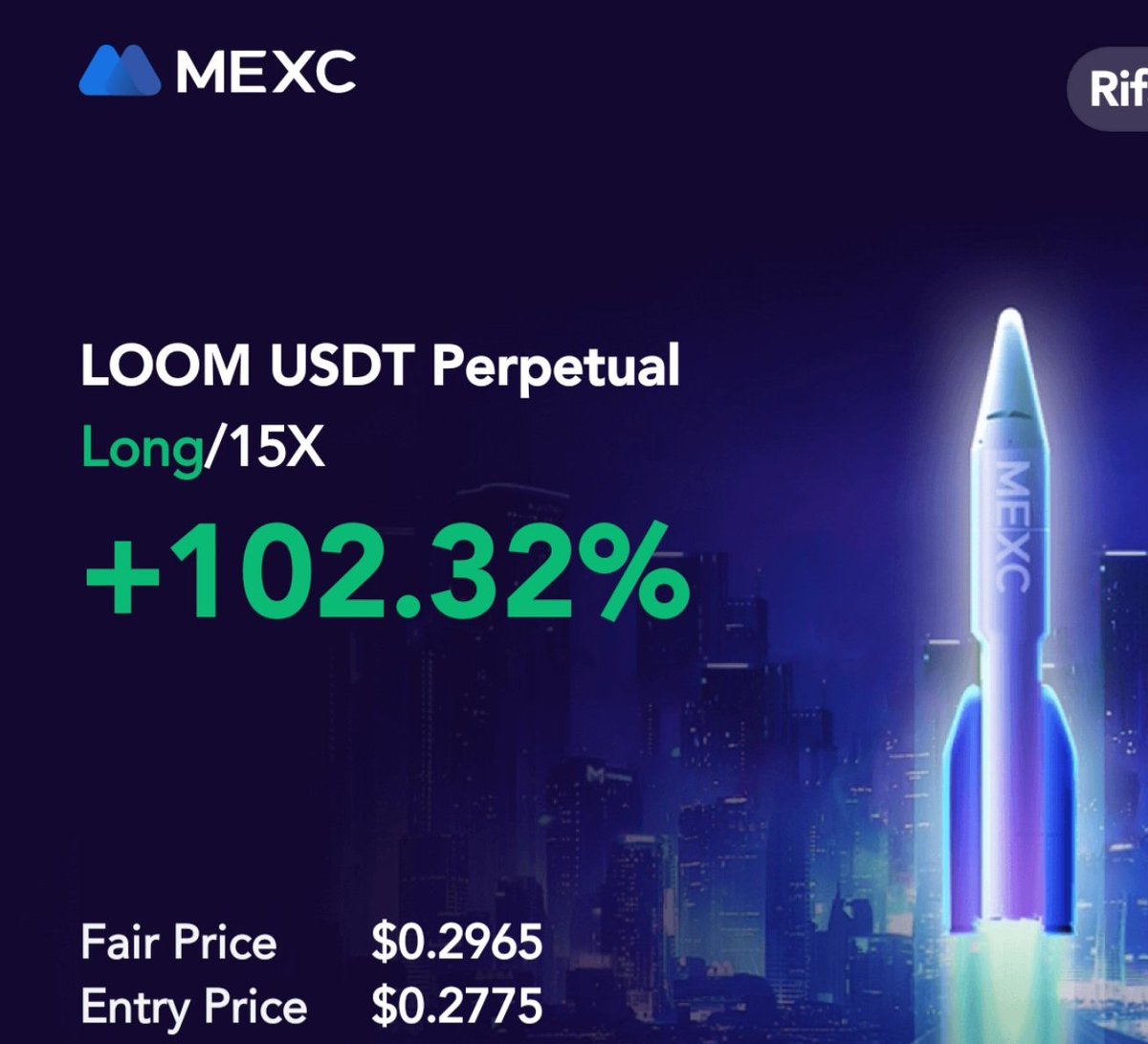 Authentic4tor's tweet photo. Risk yoksa, kazançta yok!

#loomusdt #dolar #xrpusdt #fixed #twtusdt #BONDUSDT https://t.co/6yq6OfjUYY