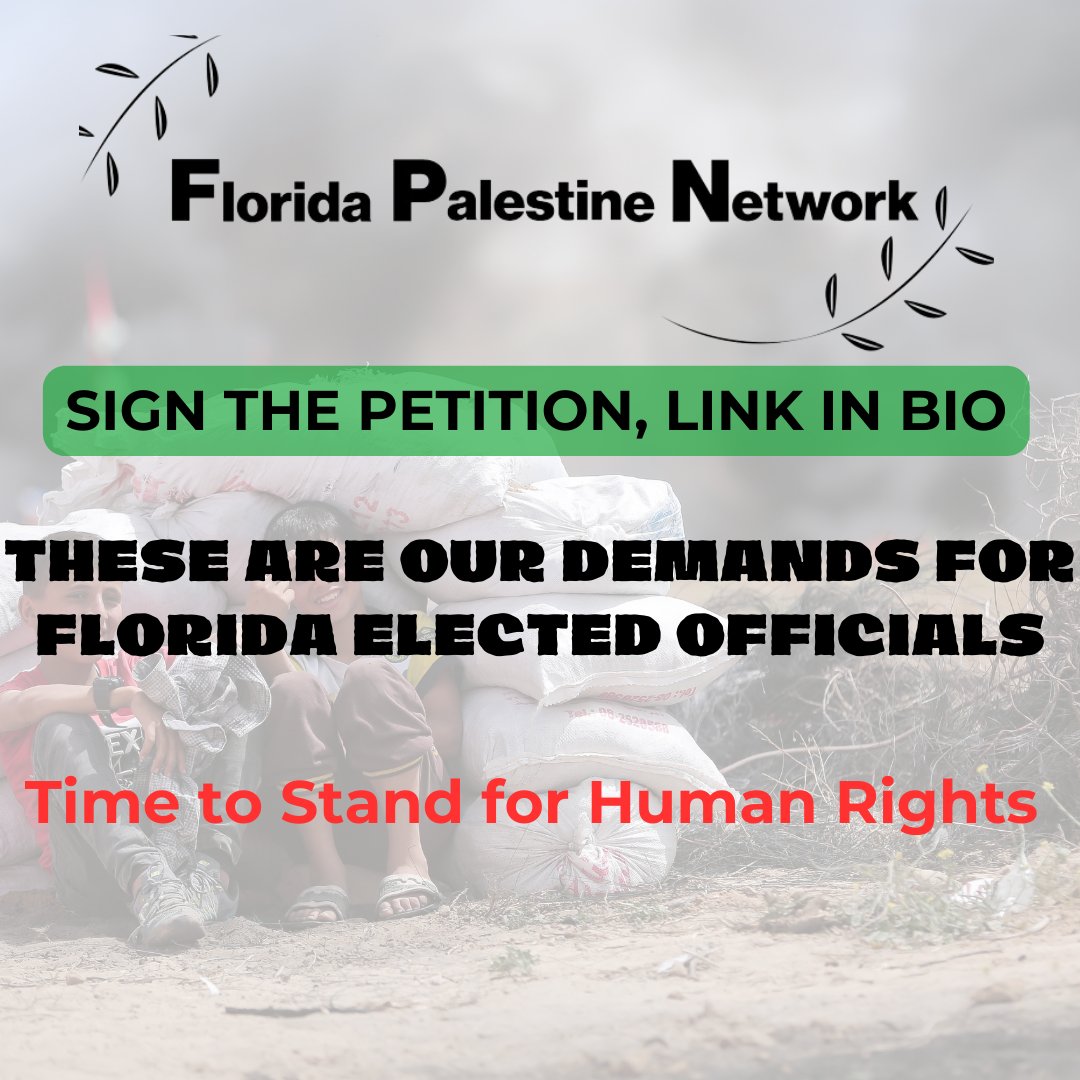 Florida Palestine Network tweet media