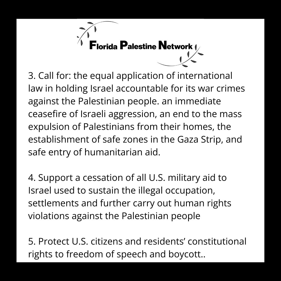 Florida Palestine Network tweet media