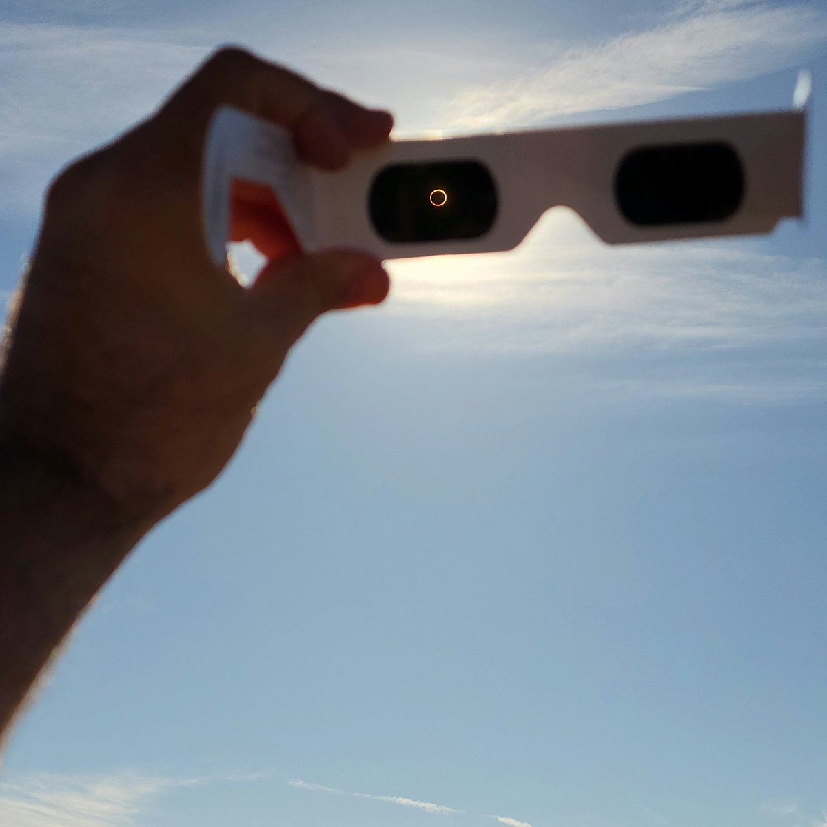 Got a shot of the eclipse. 

#eclipse #utah