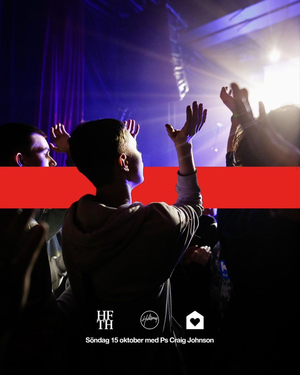 Let’s go!!! #Repost <a href="/hillsongsweden/">Hillsong Sweden</a>
・・・
Getting ready to champion for the sake of eternity!
Vi har en väldigt intressant söndag framför där vi kommer ha extra fokus på vad vi kan göra för att resa upp nästa generation. Vi får finbesök av Craig Johnson som är pastor i Lakewood