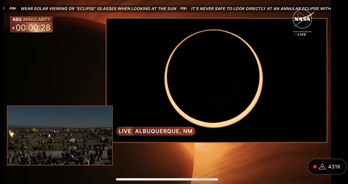 Ring of fire solar eclipse. End times 
#Gazagenocide