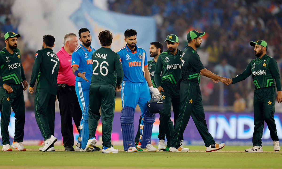 Like all of us, am also disappointed today but we must give credit to our boys for performing in an intimidating, hostile environment with hardly any one to cheer for them. Needs nerves of steel. We still love them regardless. #PakVsIndia #CWC2023