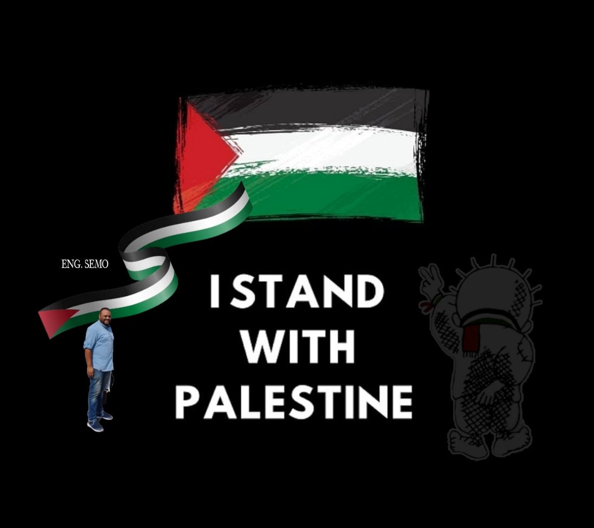 I STAND WITH #Palestine