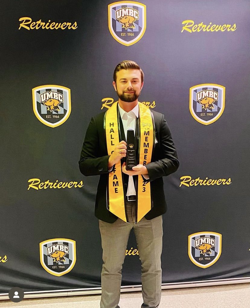 UMBC Men's Soccer (@umbcmenssoccer) on Twitter photo Congrats to former player (10-13) and current assistant coach Pete Caringi III on getting inducted to the UMBC Athletics Hall of Fame last night! #RetrieverNation Congrats to former player (10-13) and current assistant coach Pete Caringi III on getting inducted to the UMBC Athletics Hall of Fame last night! #RetrieverNation