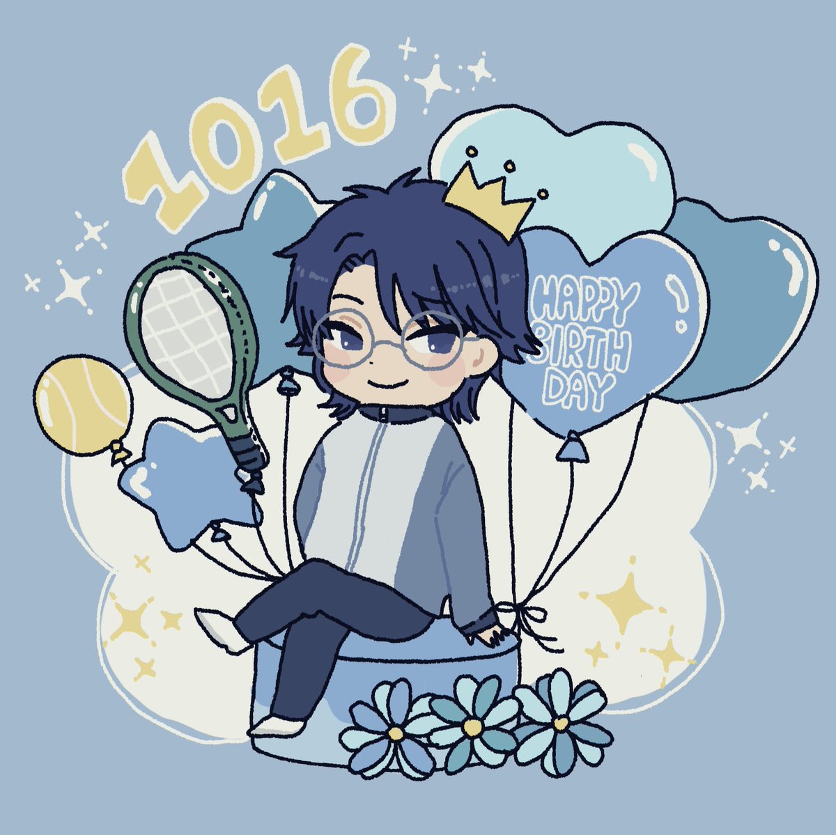 nina_comet's tweet photo. happy birthday〜！！！
 #忍足侑士誕生祭2023 https://t.co/JQeNxVhL9G