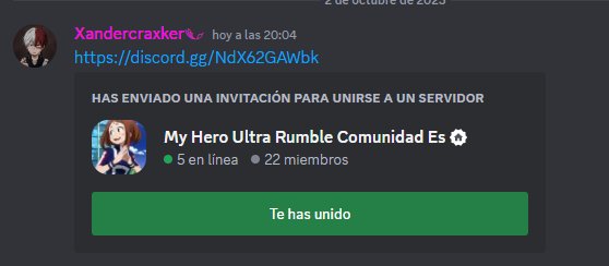 No te olvides que ya está Discord de la comunidad hispanohablante #MHUR 
discord.gg/ZKEjbGHgtJ