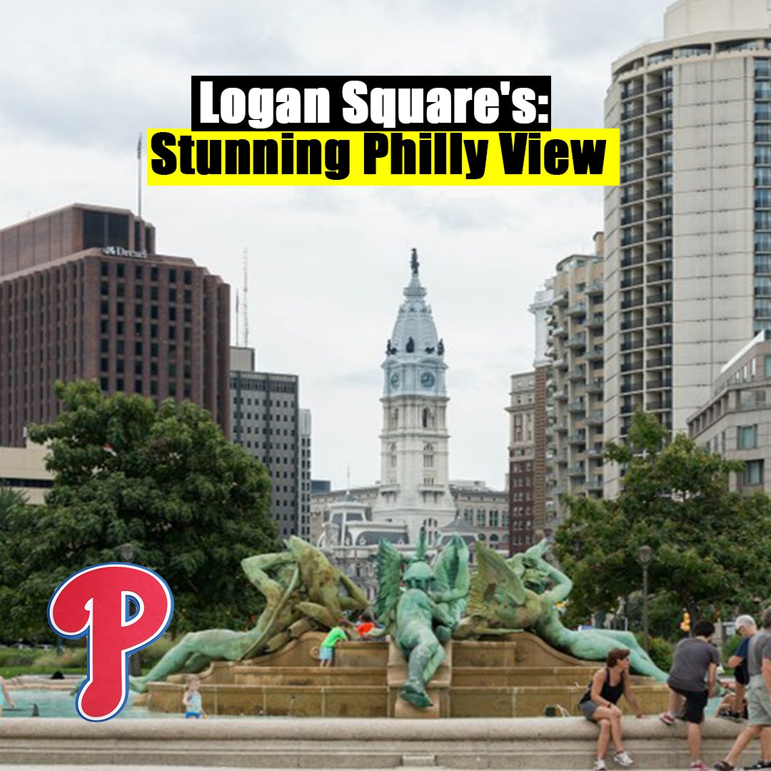 Logan Square: A serene oasis in the heart of Philly, offering a breathtaking view of the city's skyline. From City Hall to the Art Museum, this ever-changing panorama celebrates the city's rich history. A must-see for residents and visitors! 🌆🍃 #PhillyViews #LoganSquare