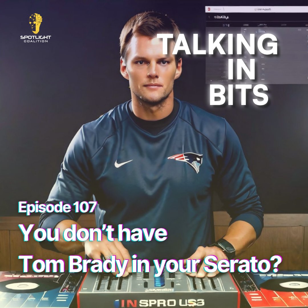 talkinginbits's tweet image. Episode 107 | "You don't have Tom Brady in your Serato?" is now live on all V4V platforms.
@ThrillerBitcoin   join us to talk about:

-Podcasting
-V4V signal
- @PlebLab 
-Community building
-Dealing with people in your day-to-day
-and more...
fountain.fm/episode/RJ0peq…