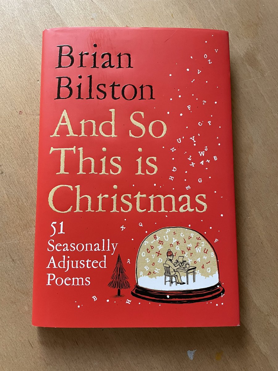karendenty's tweet photo. @brian_bilston No sooner said than done, thanks to a most fabulous friend presenting it to me today 🎄 #bringonchristmas https://t.co/TlUQdxLZGT