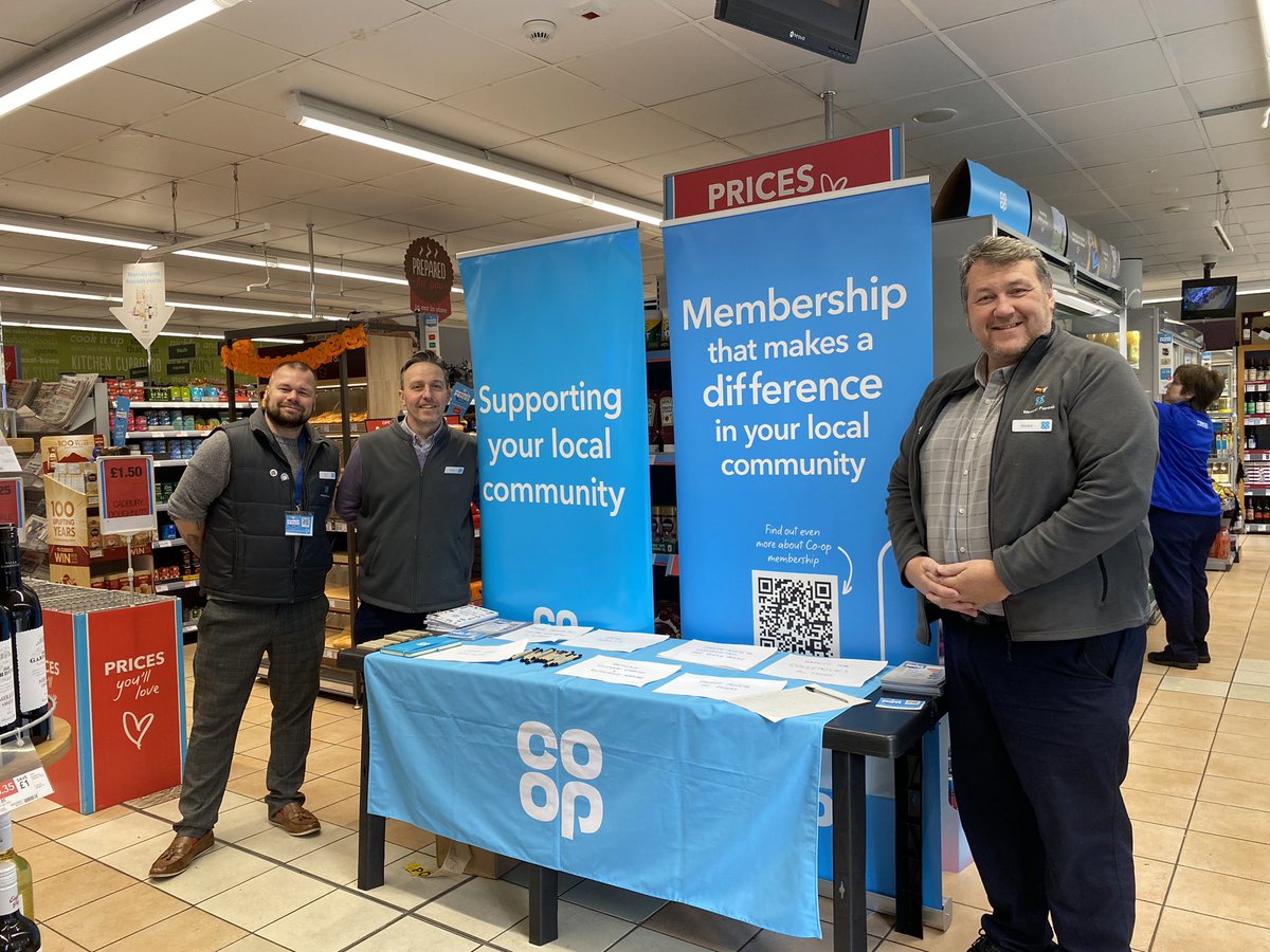In Winsford for a Live Local Event, speaking to customers about Focuses for next year and to the team on how to build customer engagement @CreweCoop <a href="/ailsacoop/">Ailsa Wright</a> <a href="/coopuk/">Co-op</a> 
#itswhatwedo