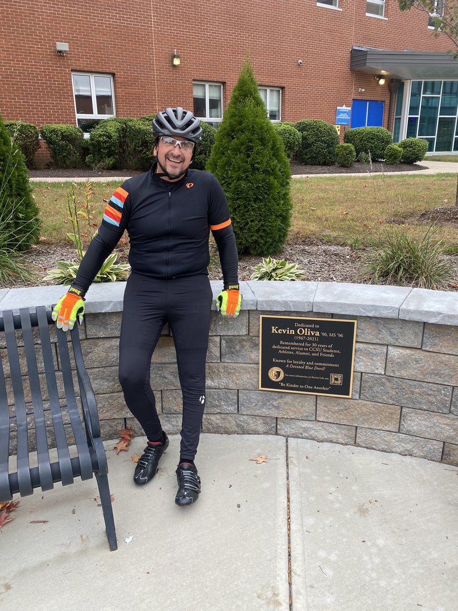 Mile 70 of the Ride for Gold for Kevin Olivia at his dedication <a href="/CCSU/">Central Connecticut State University</a>. True man of service!