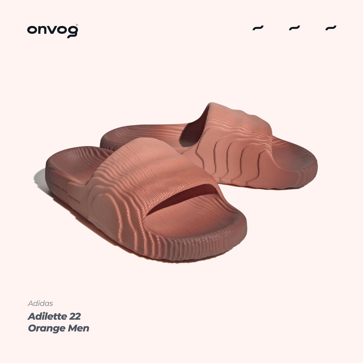 theonvog's tweet photo. Add a pop of color to your summer with the Adidas Adilette 22 Orange for Men (IG7492)! Get yours now at https://t.co/3MV3tItSkd or visit us at https://t.co/qrBNWTQjaF #ONVOG #Adidas #Adilette22 #SummerStyle https://t.co/f69PB5KNPh