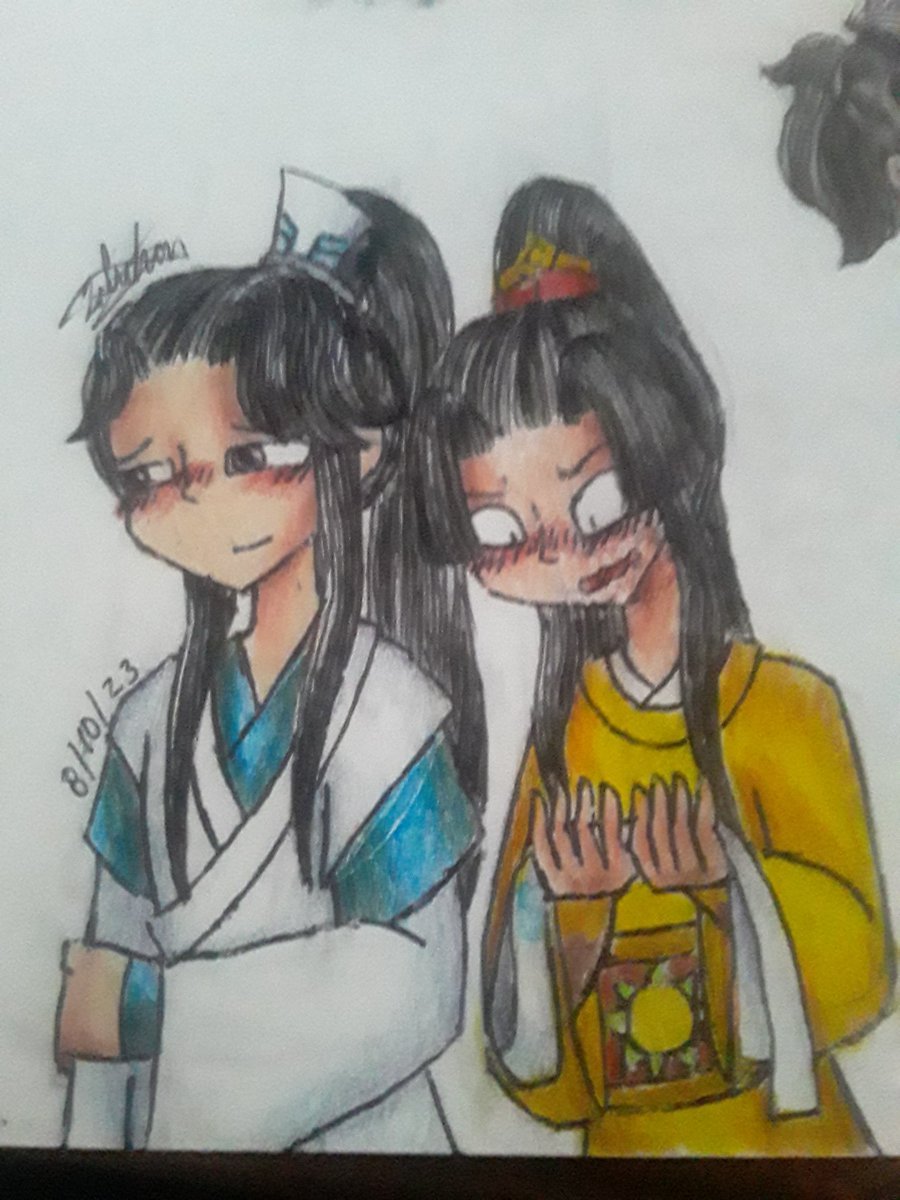 LolichanLove's tweet photo. ~✨🌟🩵☁️💛🌼SiZhui x Rulan🌼💛☁️🩵🌟✨~

Lan sizhui y Jin ling sin duda harian linda pareja si fueran canon

Soy culpable de que me gusta el ship jsjsjs

espero les guste ://3

#MDZS #MDZSFanart #dibujo #dibujoalapiz #myart #fanart #LanSizhui #JinLing #JinRulan #LanYuan https://t.co/1eOVs07xoi