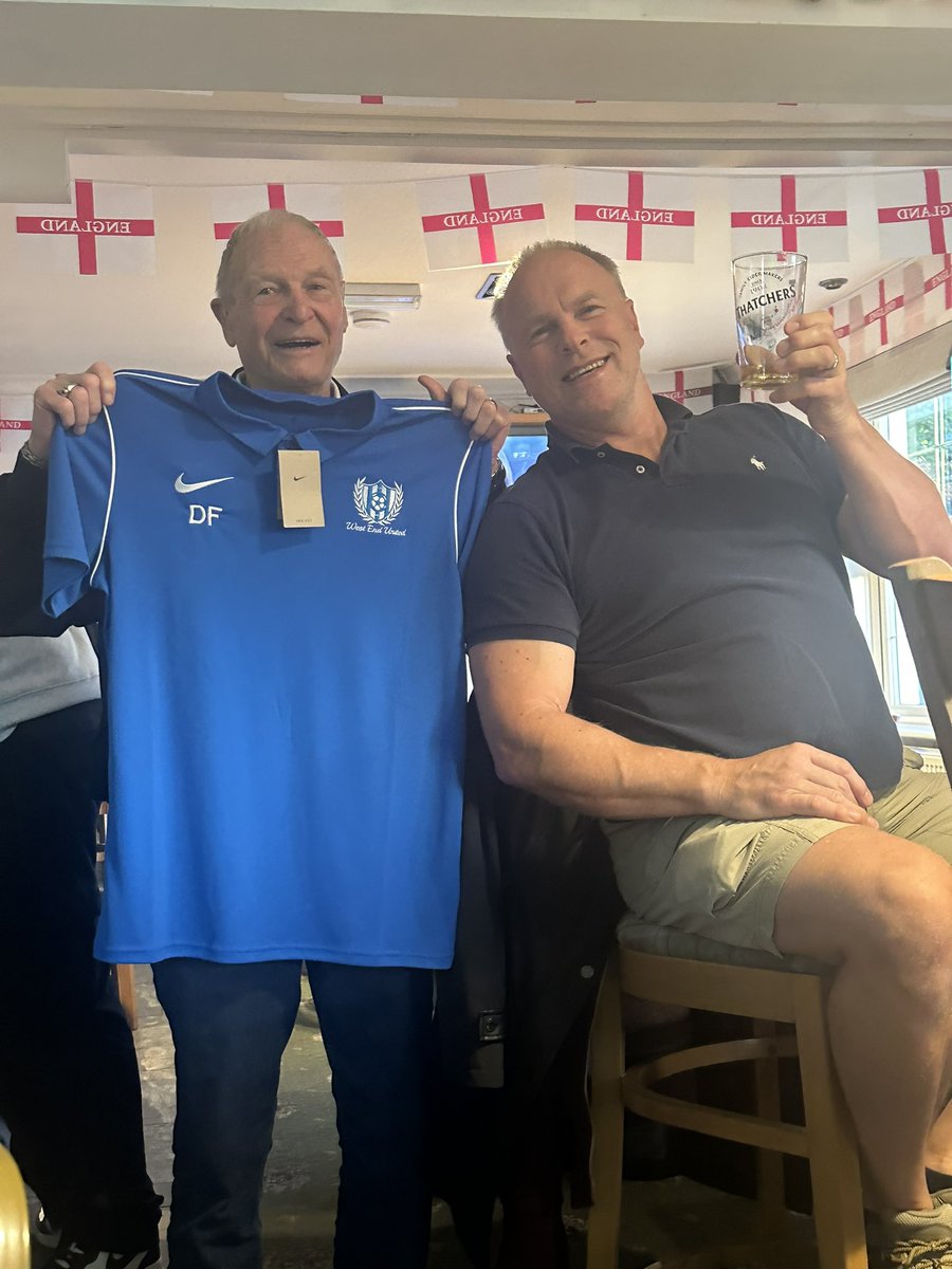 West_End_United's tweet photo. NEW SIGNING: 85 year old Dave Freeth signs until the end of the season on a free transfer. Delme Arms aren’t messing about this year in the transfer market. UTWE https://t.co/rWCfsZTOnR