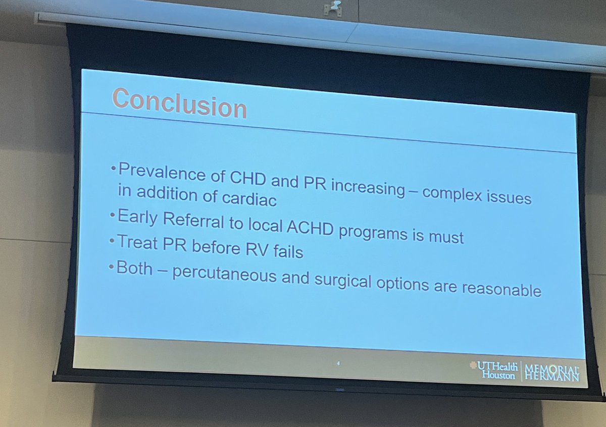 #TCACC2023 Dr. Abhijeet Dhoble presents transcatheter treatments for pulmonary valve disease, highlighting the major challenges, importance of ACHD referral and the latest techniques. @txchapteracc @ACCinTouch @NadeenFaza @KTamirisaMD @SolomonBadejoko