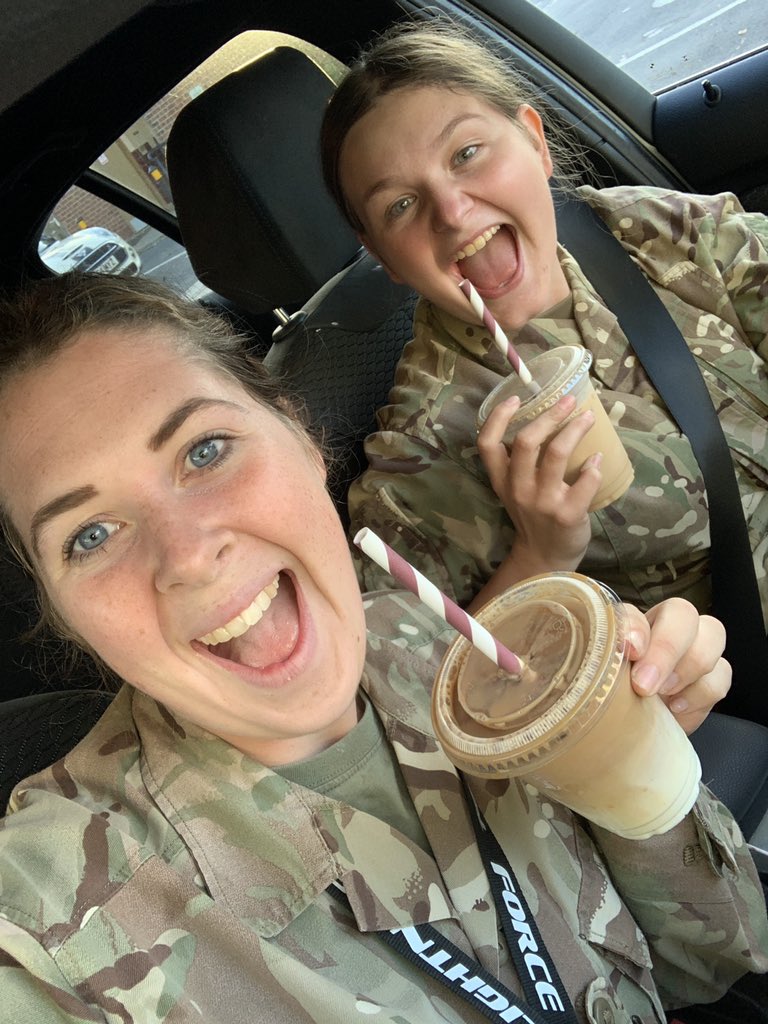 ellyshipley02's tweet photo. Day 1 of K qual complete and a cheeky Costa with @bml106 after a day on the ranges 🙌🏻 https://t.co/9uQZdNZIkt