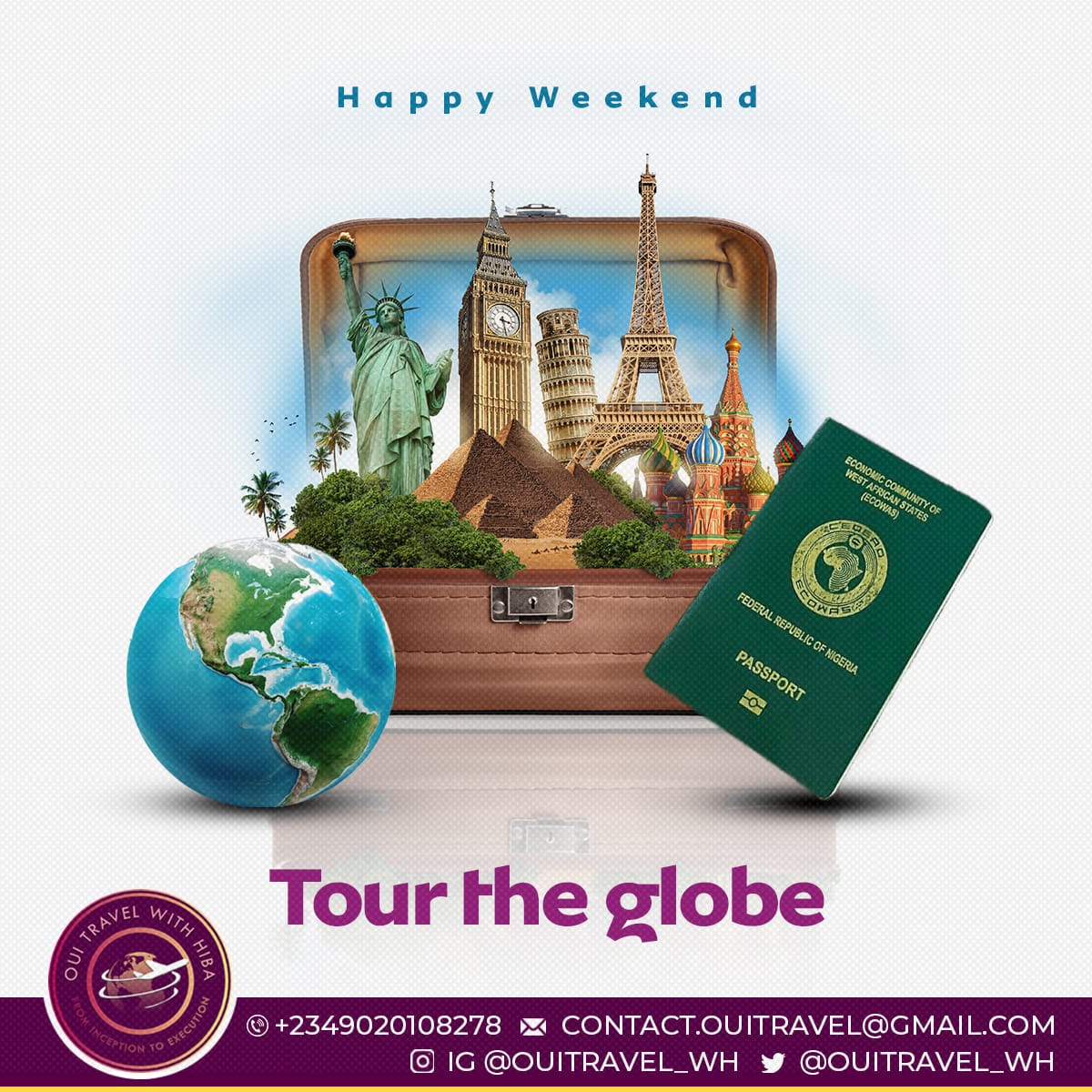 OUITRAVEL_WH's tweet photo. Adventure is calling and OUI are definitely answering! 🤙😄
Grab your passport and let's tour the globe together— every culture, every city, every moment, embracing them all, one destination at a time. 🌍✈️✈️
#tourtheglobe #october #travel #explorer #traveling #tour #happyweekend https://t.co/g8NVVd0IQE