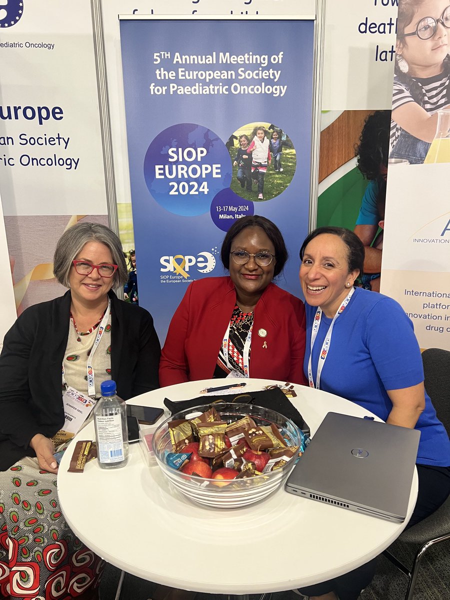 ⁦⁦@SIOPAfrica⁩ The start of wonderful things with ⁦@SIOPEurope⁩. Samira you are much appreciated.