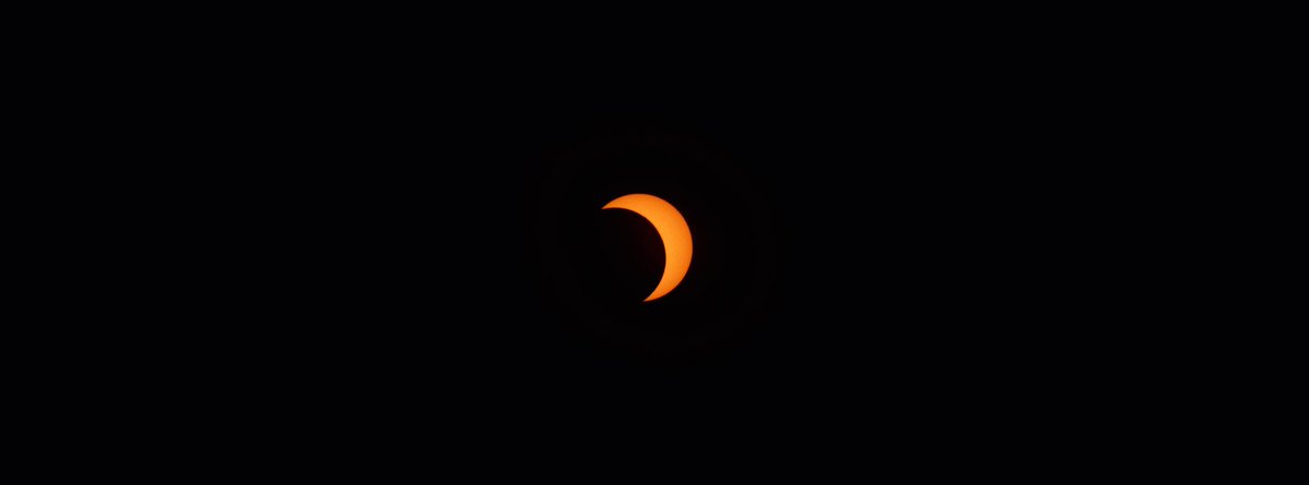 FuryLn's tweet photo. For anyone who might of missed the #Eclipse - here’s a photo I took. Also, hope everyone has been well! ❤️ https://t.co/J4lkr4zv9T