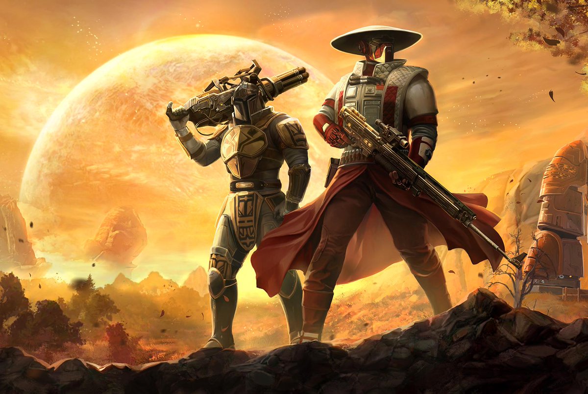 rSWTOR's tweet photo. My buddy's Agent and my Hunter on Voss https://t.co/d64Ab2lo5f
#SWTOR #StarWars https://t.co/m0uiQusu9E
