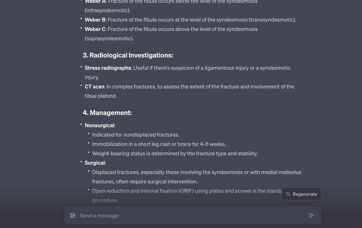 Interesting results when combining RontGen's Fracture Detection Model with #GPT4Vision. What do you guys think of the results? 🤔 Do you think this would be useful? Where do you see this applied? #OrthoTech #AIinHealthcare