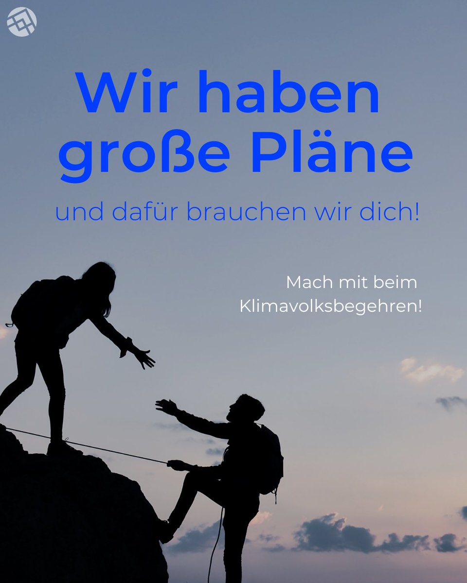 Beim Klimavolksbegehren werden Pläne geschmiedet, Ziele gesetzt und gemeinsame Zukunftsvisionen erträumt 💭

Damit diese Träume Wirklichkeit werden, brauchen wir viele helfende Hände 🙌

Träume mit und werde Teil einer positiven Zukunft 🤝#klimavolksbegehren #klimaaktivismus