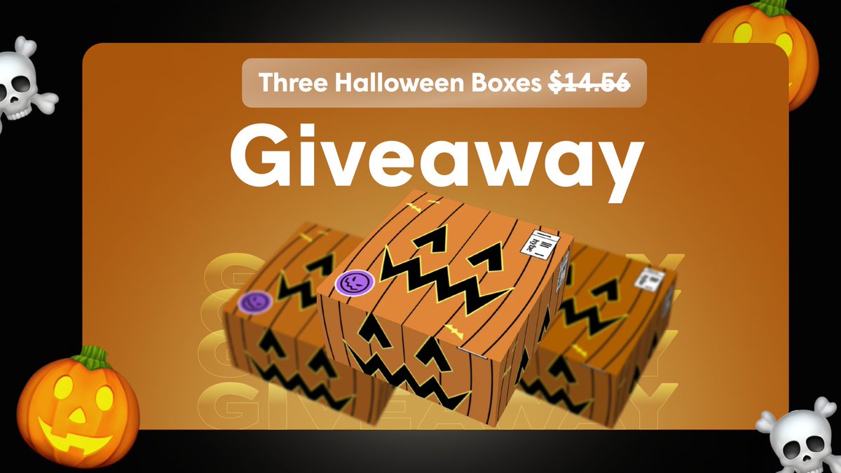 Hybe (Hybe.com) (@hybecom) on Twitter photo 🎃 GIVEAWAY ALERT 🎃
Win a Halloween box:
Follow <a href="/hybecom/">Hybe (Hybe.com)</a>
RT and like this tweet
Tag a friend
3 winners.
Giveaway ends on Oct 16th. GL! 🎃 GIVEAWAY ALERT 🎃
Win a Halloween box:
Follow <a href="/hybecom/">Hybe (Hybe.com)</a>
RT and like this tweet
Tag a friend
3 winners.
Giveaway ends on Oct 16th. GL!