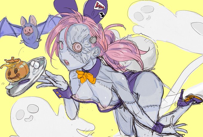 これはオリキャラのフランケンばにーちゃんラクガキ 