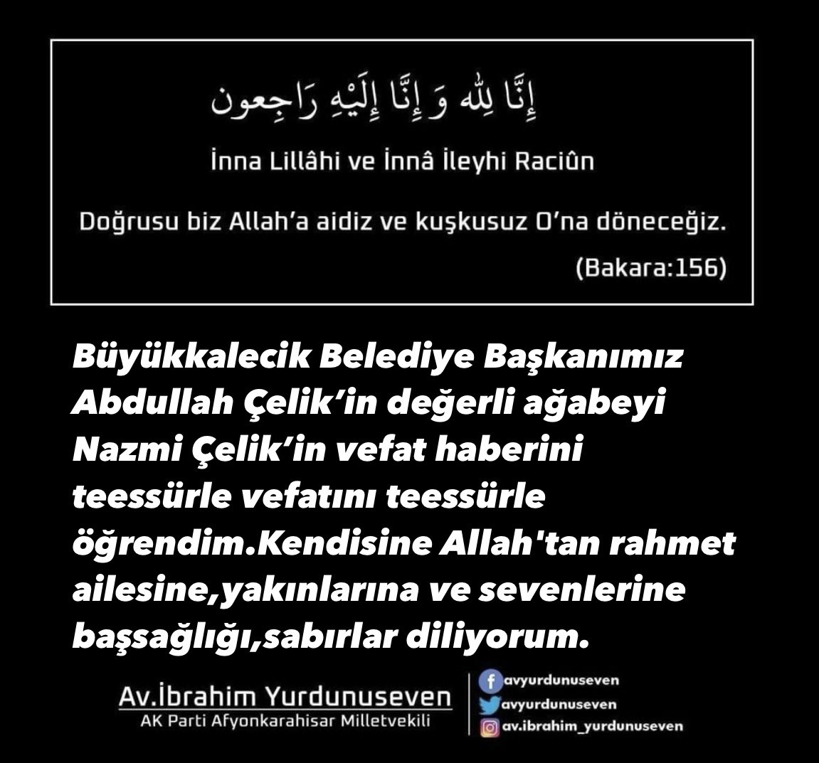 avyurdunuseven's tweet photo. 📍VEFAT https://t.co/A67n2qCsV2