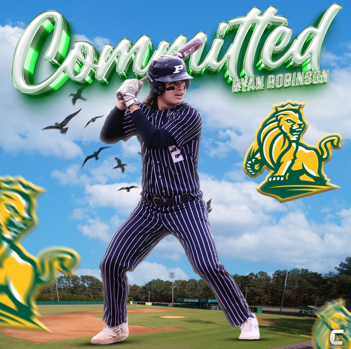 100% Committed <a href="/SpencerMartin27/">Spencer Martin</a> <a href="/CoachAustin18/">Tom Austin</a> <a href="/MethodistU_BSB/">Methodist University Baseball</a>