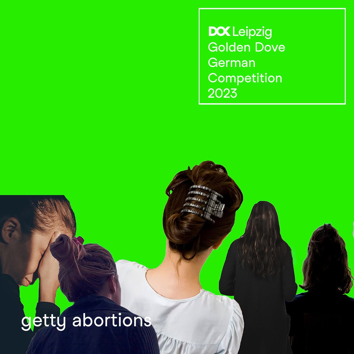The Golden Dove for a Short Film in the German Competition is awarded to Franzis Kabisch for “getty abortions”.  

The jury found it "a convincing contemporary form to address an ancient and at the same time highly topical issue” and OH MY, did the audience CHEER for this!💝