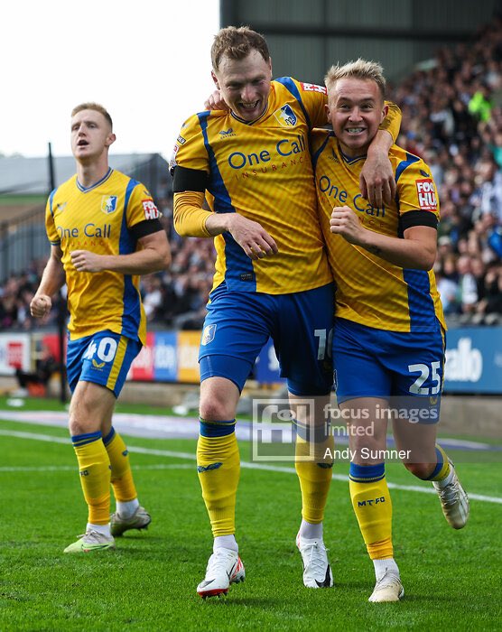 AndySumner's tweet photo. @mansfieldtownfc  v @Official_NCFC 
The stags take the local bragging rights in style 💛 shooting for @FocusImagesLtd https://t.co/eQDNhVrDmD