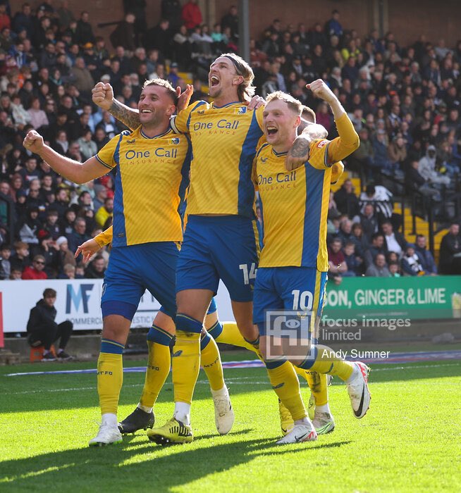 AndySumner's tweet photo. @mansfieldtownfc  v @Official_NCFC 
The stags take the local bragging rights in style 💛 shooting for @FocusImagesLtd https://t.co/eQDNhVrDmD