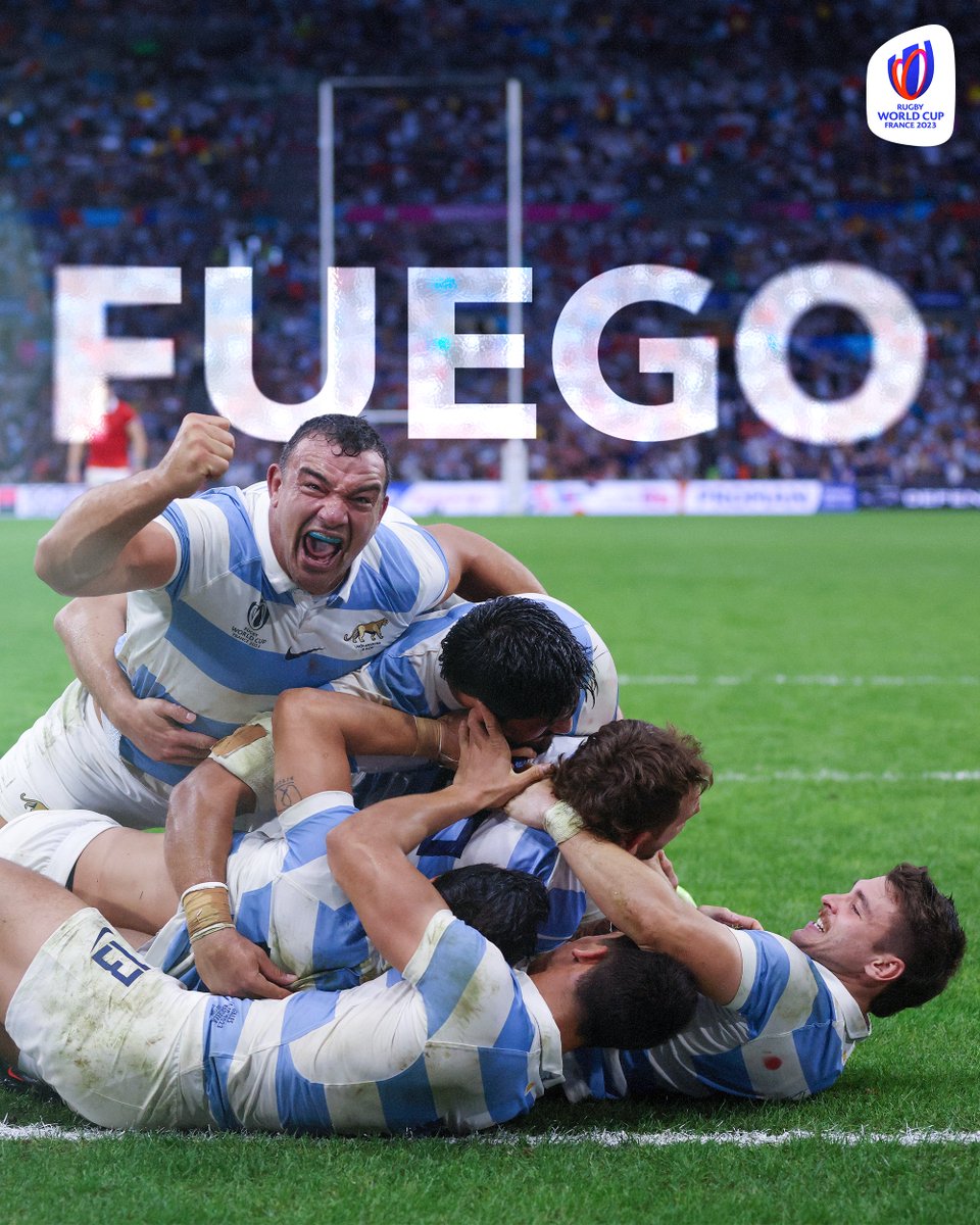 The dream continues 🇦🇷

#RWC2023 | #WALvARG