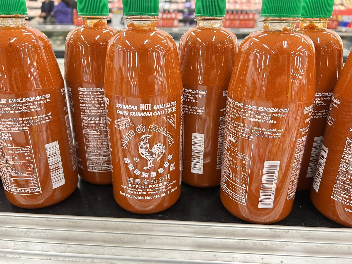 This is a PSA: The Superstore in Coquitlam by Silvercity has Huy Fong Foods Sriracha at the end of aisle 11.