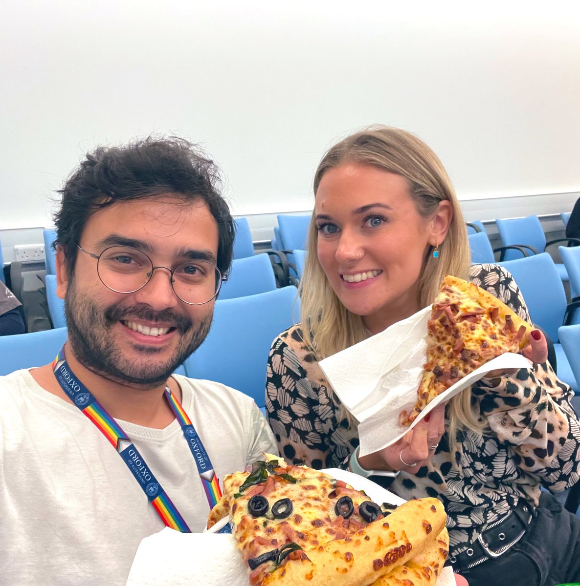 Arnon Lab (@arnongroup) on Twitter photo On top of a great presentation by #joannahfergusson on responses to adjuvants in human lymph node cultures, the bonus perk about <a href="/KirOxford/">Kennedy Institute of Rheumatology</a> internal seminars: pizza! 🍕 On top of a great presentation by #joannahfergusson on responses to adjuvants in human lymph node cultures, the bonus perk about <a href="/KirOxford/">Kennedy Institute of Rheumatology</a> internal seminars: pizza! 🍕