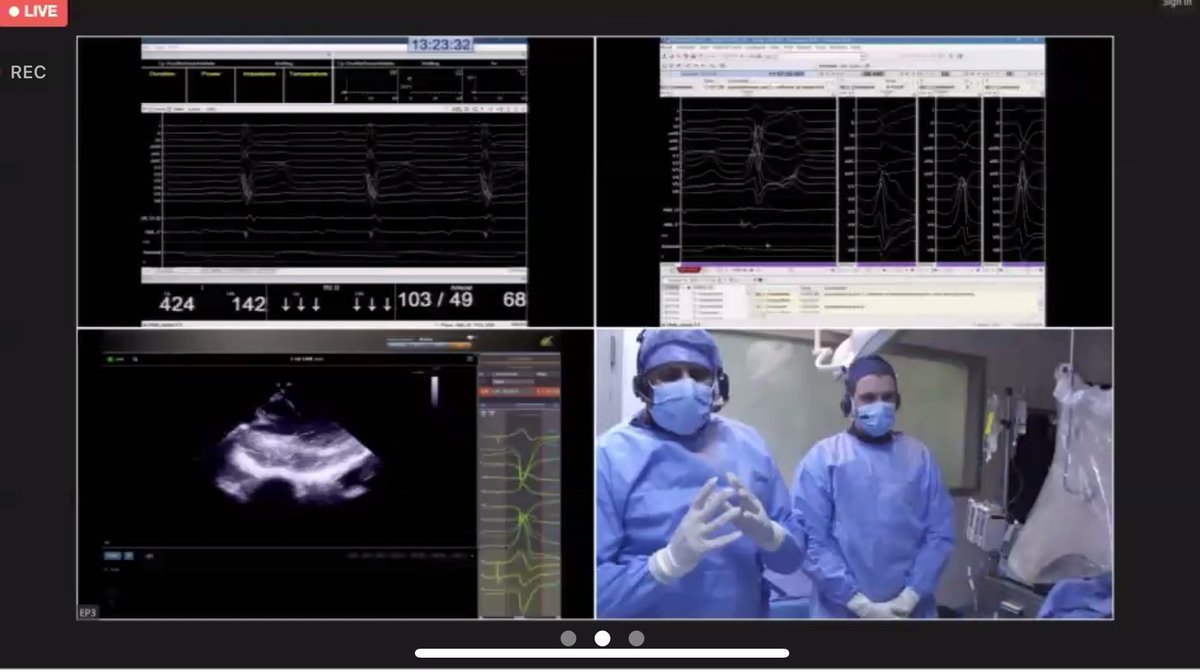 #VTsymposium Awesome live cases, QDOT Micro electrodes #NuVision 4D ICE  🤩