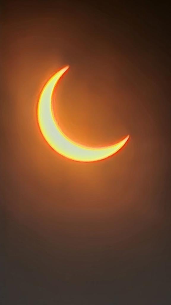 mlouvier_EdTech's tweet image. Annular eclipse from Surfside Beach, Texas