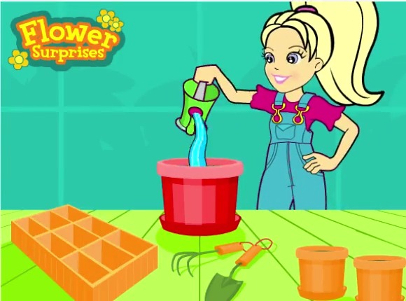 Jogos e Mídias Que Foram (ou não) Um Delírio on X: Jogo Flash: Polly  Pocket: Flower Surprises 🌷👩  / X