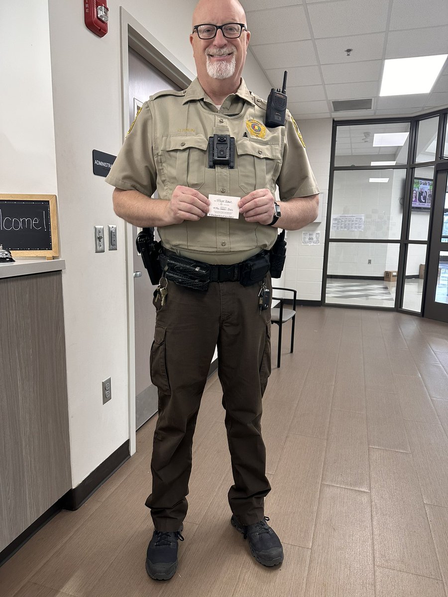 LRS_MrsShell's tweet image. #RandomActsofKindness recipients for last week and this week. Congratulations @SCookClass and @DaveSro ! Thank you for all you do for @SycamoreElem