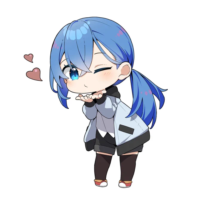 Chibi art sample (3)#Chibi #chibiart 