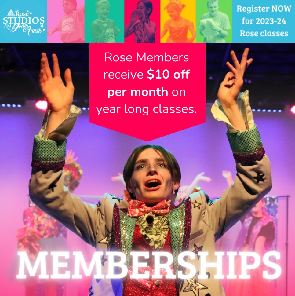 We offer a range of membership packages to your family’s needs. It’s simply the most affordable performing arts package in town.

Become a member today: rosetheater.org/shows/2023-24/
#FindYourselfAtTheRose
#APlaceForEveryone