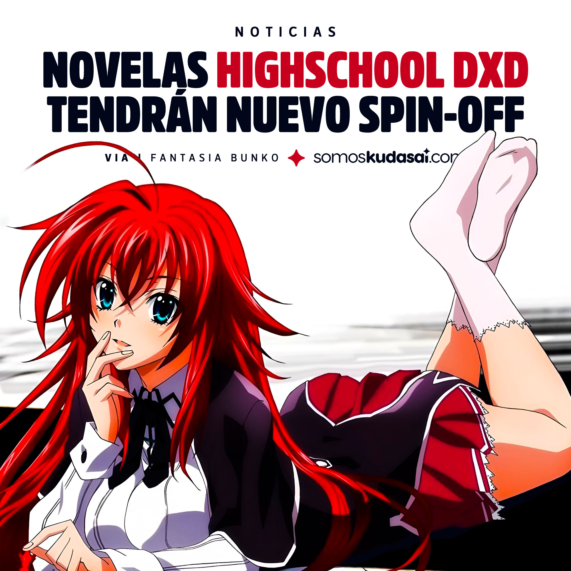 Announcement of a spin-off to Highschool DxD Junior Highschool
