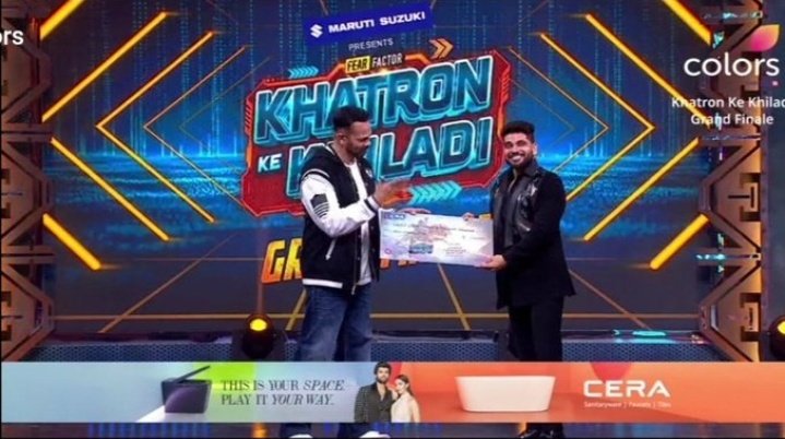 So finally this KKK journey of Shiv with his fans ends here.

As you said many times kabhi hara hu kabhi jeeta hu but I must say Shiv you gave your 💯 always in this show and we are proud of you🙂

And congratulations #CeraVersatileKhiladiShiv 🔥
#ShivThakare
#KhatronKeKhiladi13