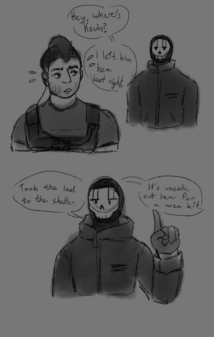 Happy_TeaKZ's tweet photo. Idea from @SaboStabo !
#SimonGhostRiley #soapmactavish #soapcat #CallofDuty #kevin #cod #comic #MW2 #MWIII https://t.co/ZH54EyoF5E