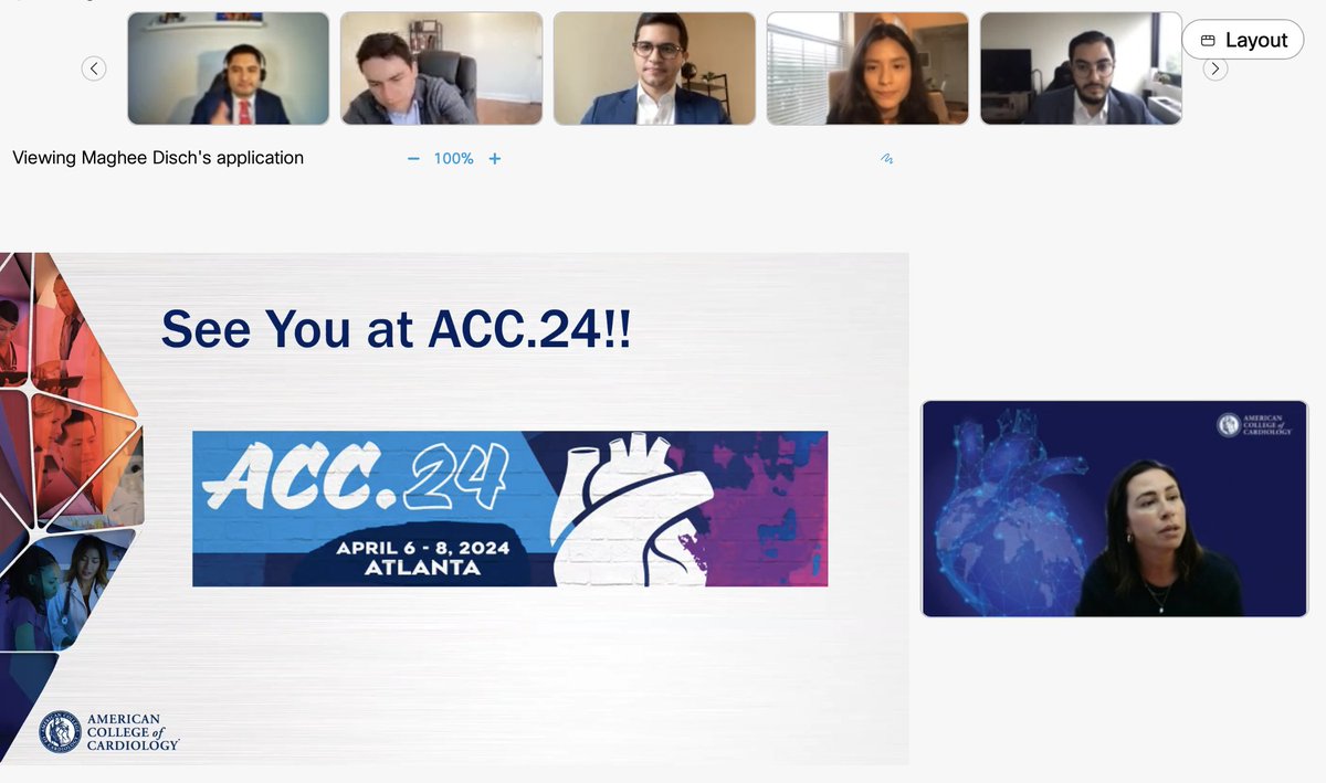 Thank you @ACCInTouch for the wonderful #ACCIMProgram to increase #ACCDiversity and change #TheFaceOfCardiology !!! We had a wonderful session today at the Hispanic/Latinx Cohort! Thank you to all our speakers and ACC!!! <a href="/MayoClinicCV/">Mayo Clinic CV</a>