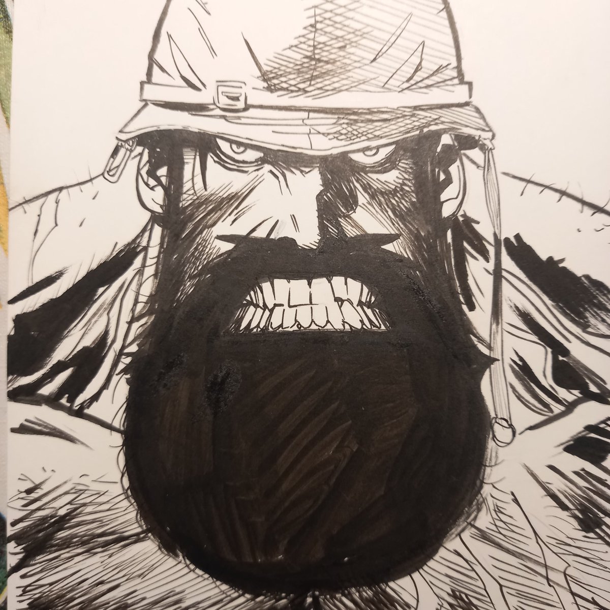 Some of the Original art you can find right now at  table B-23 at #NYCC . I can't be there but go say hi to the great @jody