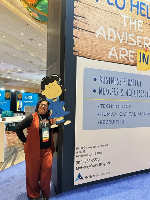 McHenryPEO's tweet photo. NAPEO's 2023 Annual Conference &amp; Marketplace was a success! Thank you for stopping by to see us 😊 #PEOhelp #TheAdvisorsAreIn #McHenryPEO #NAPEO https://t.co/ptmqIMoTnT